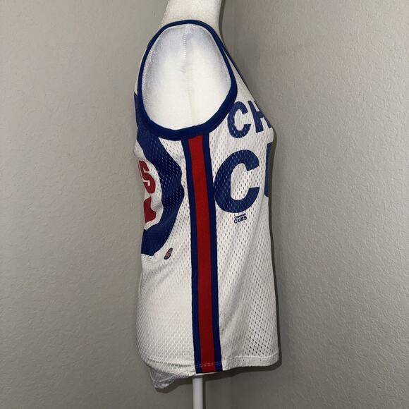G3 G-III 4HER CARL BANKS CHICAGO CUBS TANK TOP JERSEY T SHIRT Women's Medium - Picture 2 of 8
